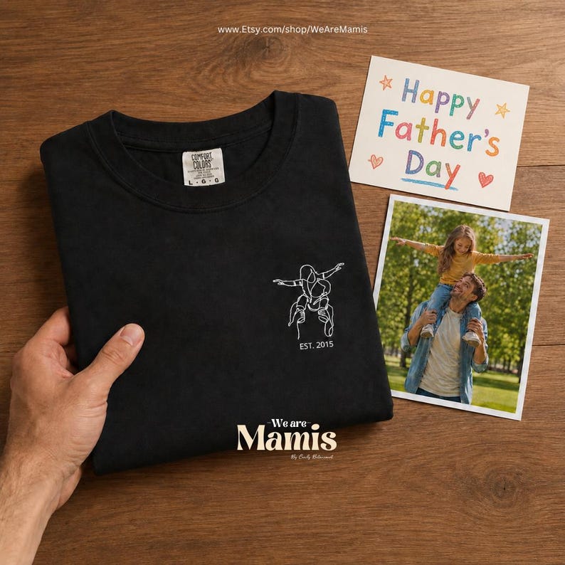 Custom Dad Portrait Tee